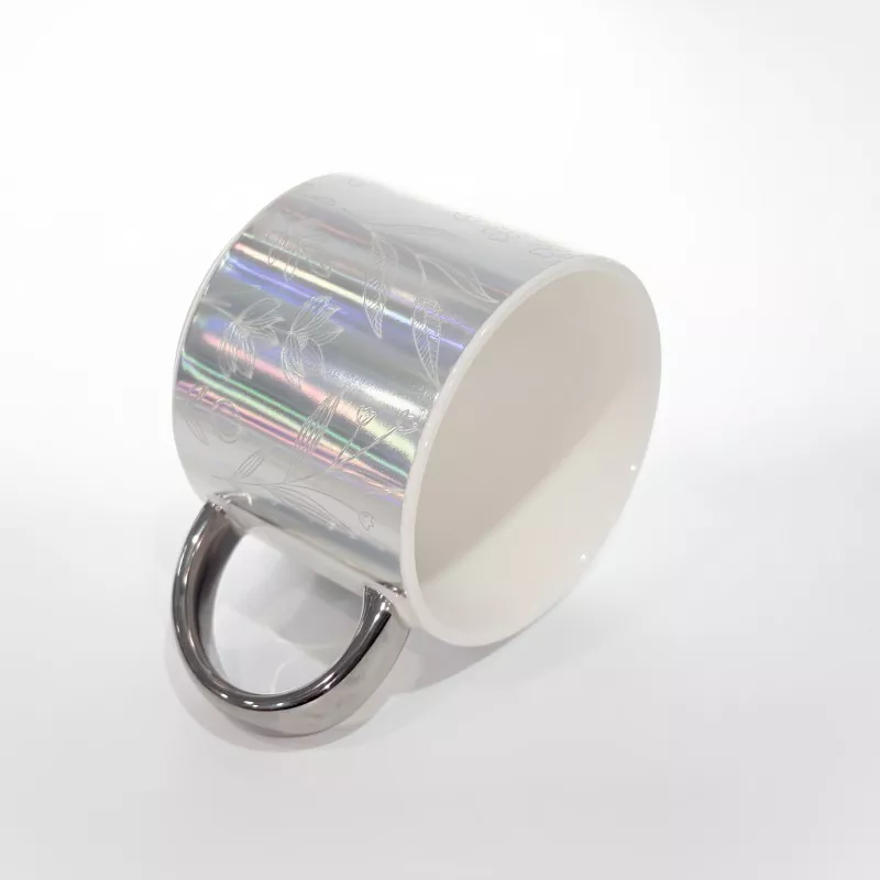 Керамічна чашка з гальванічним покриттям