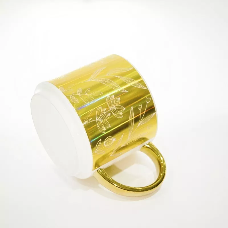 Керамічна чашка з гальванічним покриттям