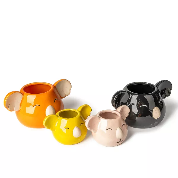 Керамічні свічники у формі коали